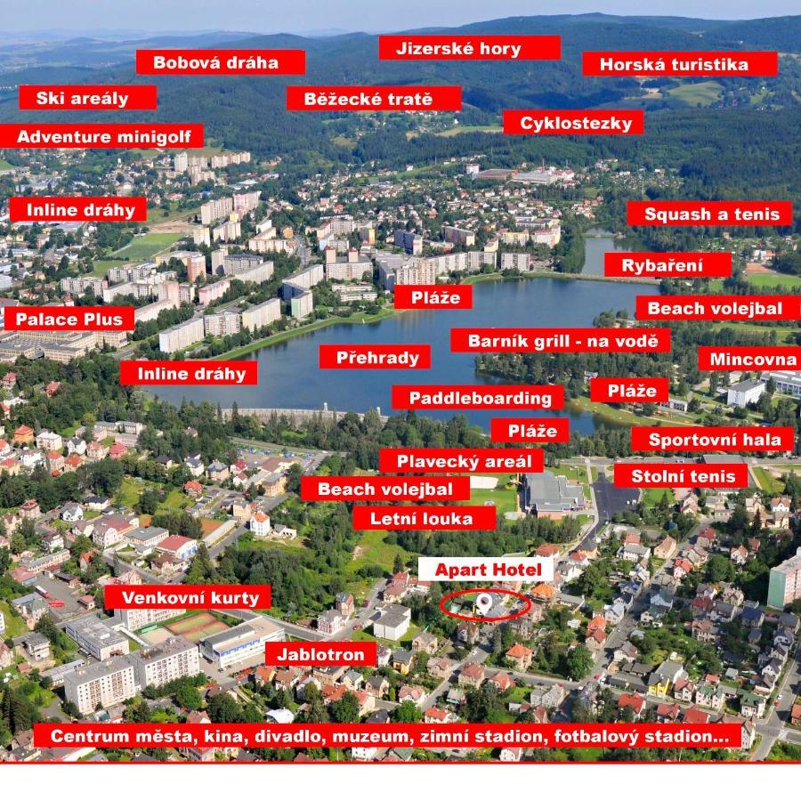 Apart Hotel Jablonec Jablonec nad Nisou Luaran gambar